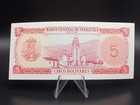 Venezuela 5 Bolivares  1968-1974 P-50s Specimen Banknote Unc  Rare