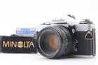  exc 5  Minolta Xd Silver 35mm Film Camera   Md 50mm F 1 7 Lens From Japan