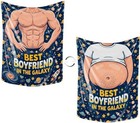 Gifts For Boyfriend  Gifts For Bf  Throw Blankets  50 X 65 Inches Wht