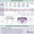 60x60  Square Satin Overlays Wedding Party Reception Dinner Catering Decorations
