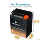 Ytx14ahl-bs High Performance - Maintenance Free - Sealed Agm Motorcycle Battery