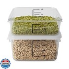 Rubbermaid Commercial Products  Space Saving Square Food Storage 