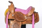 Ss Comfytack Kids Youth Children Miniature Pony Saddle Leather Pleasure Western