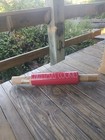 Rae Dunn  Christmas Cookies   18  Ceramic Rolling Pin By Magenta Brand New