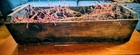 Nice  Large 29 1 2  Antique Primitive Carved Wood Trencher Harvest Centerpiece