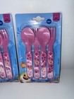 2 Pack Pinkfong Baby Shark Fork Spoon Set Of 4 Bpa-free For Toddlers Pink
