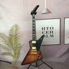 Customized Explorer Electric Guitar Flamed Top Golden Hardware Vintage Sunburst
