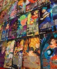 5 Super Rare Sr Dragon Ball Super Cards - Gold Stamped Foil Nm  no Duplicates 