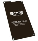 Boss Compact Pedal Back Bottom Plate W notch For Pedalboard  Not Plastic  Metal 