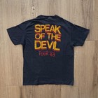 Vintage 1982 Ozzy Osbourne Speak Of The Devil Tour Concert 2 Sides T-shirt