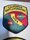 2- Nos Vintage Cdf California Department Of Forestry Forest Firefighting Patch