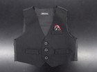 Infant Boys Tfw  44 4pc Black   White Vest Suit Sizes 12 Months - 24 Months