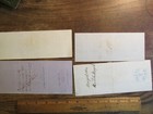 Antique Vintage 1800s Bank Check Lot With Revenue Stamps Printed On The Checks