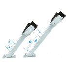 Adjustable Bow Rest Catcher Stop For Boat Trailer Zinc-plated Post Carpet