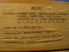 Vintage Set Of Brubaker Tools Reamers In Wooden Case Millerberg Pa 