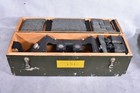 Vintage F-71 Fairchild Aerial Survey Magnifying Stereoscope With Wood Case