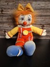 Vtg Ringling Brothers Creepy Clown Doll Greatest Show On Earth Clown Plush Toy