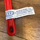 Reed 10  Pipe Wrench 45   Offset 02220 Rwo10