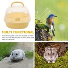 Hamster Travel Container Outdoor Hamster Carrier Small Pet Carrier Hamster