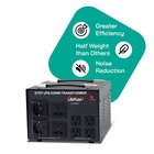 Litefuze Lt-5000 5000 Watt Heavy Duty Voltage Converter Transformer