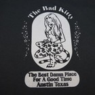 New The Bad Kitty Austin Texas Strip Club Dive Bar Mens Tee T Shirt Mens S - 3xl