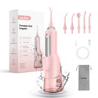 Sejoy Water Dental Flosser Teeth Pick Oral Irrigator 5 Jet Tips Travel Cleaner