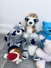 9x Webkinz Lot No Code Plush Stuffed Animal Dolls Elephant Cat Pig Bear Hippo
