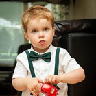 Baby Boy Suspenders And Bow Tie  Kids Bowtie And Suspenders - Adjustable