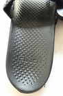 And1 Youth Size 7 Slide Sandals Black Blue Camo Comfort Pool Shower Shoes New