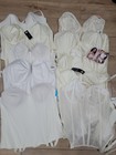 Lot Of 10 Vintage Bridal Bustiers Longline Bras White Ivory Mixed Sizes New  2