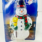 Ge General Electric Vintage Snowman Night Light  Christmas Switch Control Nip