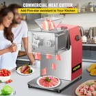 Vevor Commercial Meat Cutter Slicer Meat Shredding Machine 551 Lbs h 850w 3 5mm