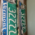 Vermont License Plate  Bird Conservation  36376 Very Nice Pair Expired