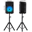 12   Loud Large Party Speaker Bluetooth Heavy Bass Sound Party Tripod   Micphone