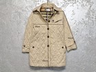 Burberry London Girls kids Quilted Beige Jacket Size - 134