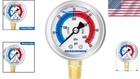 Reliable Glycerin Filled Pressure Gauge - Dual Scale 0-60psi For Aquariums