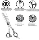Sharpend 6 5 shear Professional Barber Salon Razor Edge Hair Cutting Scissors