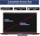  2-pack  15 6  Laptop Screen Protector Tempered Glass For 15 6 15 6  16 9  