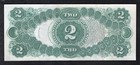 Fr  58 1917  2 Two Dollars Legal Tender United States Note Extremely Fine