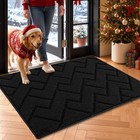 Door Mat Indoor Entrance dirt Trapper Door Mat non-slip Welcome Mat