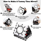 Black And White Baby Toy  Tummy Time High Contrast Newborn Toys 03 Months  So   