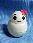 Htf Antique Occupied Japan Celluloid Tape Measure Snowman Emoji Face Rare