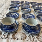 Blue Willow Childs Vintage Tea Serving Set 34 Pcs Including 3 Lids Made In Japan