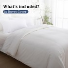 Sherest 1 Piece Duvet Cover Full Size - Viscose Derived From Bamboo Soft