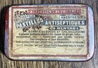 French Cocaine Hydrochloride Menthol Pastilles Tin With Contents  Double Sided