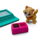 Kenner Vtg 1992 My Littlest Pet Shop Cutesy Kittens Playhouse Incomplete