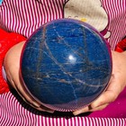 5 54lb Natural Sodalite Stone Sphere Quartz Crystal Ball Specimen Healing