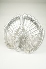 Vintage Arthur Court Head Handle Turkey Platter Serving Tray Cast Aluminum 1992