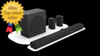 5 1 Ch 510w Soundbar With Wireless Subwoofer And 2 Rear Surround Speakers  r651 