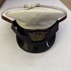 Uscg Officer Cap 7 1 4 Dress Hat   Us Coast Guard Uniform Pieces- Vintage